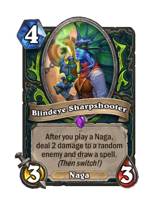 Blindeye Sharpshooter - New Hearthstone Wiki