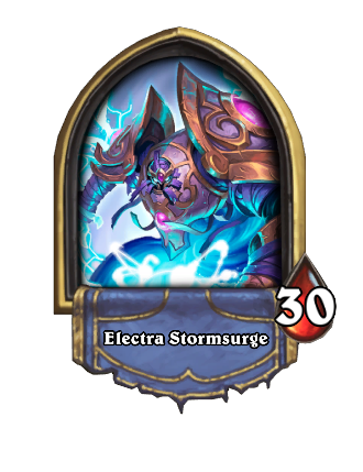 Electra Stormsurge Boss New Hearthstone Wiki