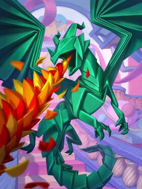 Origami Dragon, full art
