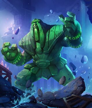 Stone Golem, full art