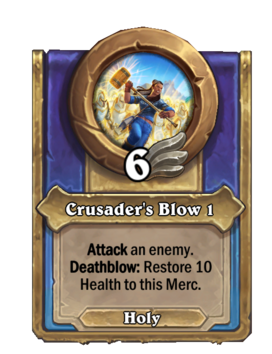 Crusader's Blow 1