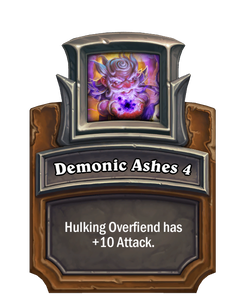 Demonic Ashes {0}