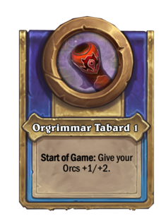Orgrimmar Tabard {0}