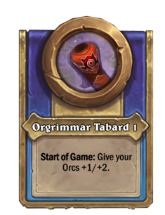 Orgrimmar Tabard {0}