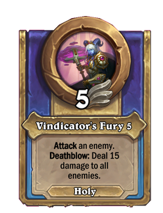 Vindicator's Fury {0}