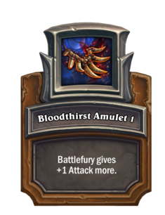 Bloodthirst Amulet 1