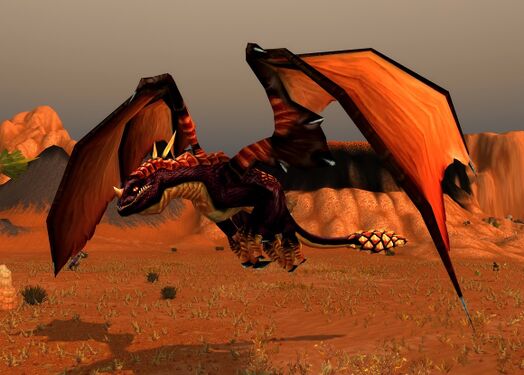 Velarok's dragon form in in World of Warcraft