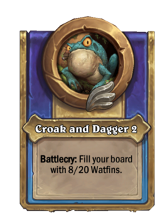 Croak and Dagger 2