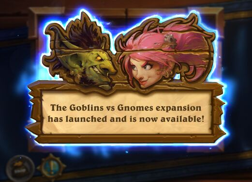 The Goblins vs Gnomes release banner