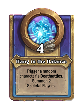 Hang in the Balance
