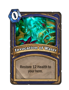 Invocation of Water