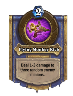 Flying Monkey Kick
