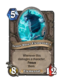 Lesser Water Elemental 3