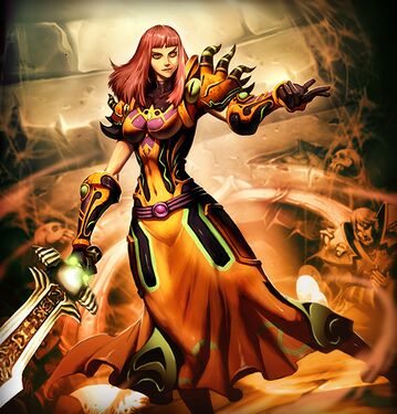 Grand Widow Faerlina, full art