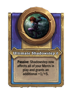 Ultimate Shadowstep {0}