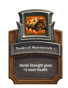 Tusks of Mannoroth 1