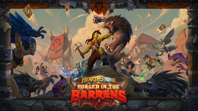 Forged in the Barrens, key art