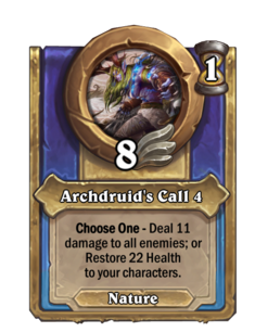 Archdruid's Call 4