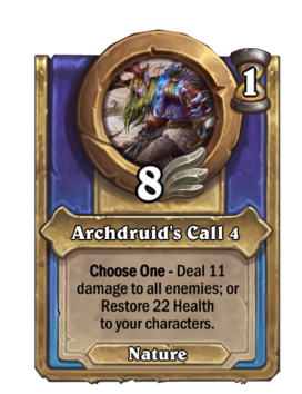 Archdruid's Call 4