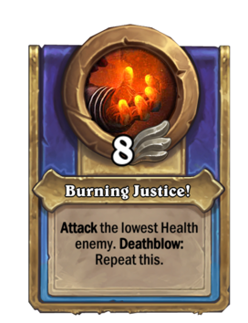 Burning Justice!