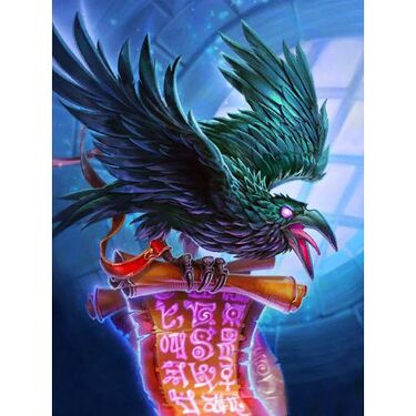 Raven Familiar 2, full art
