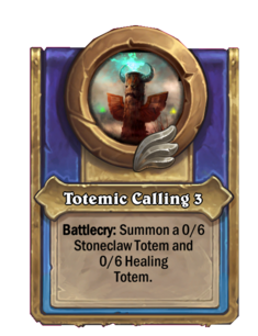 Totemic Calling 3