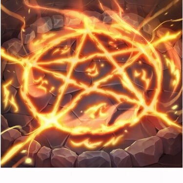 Rare Sigil of Hell, full art