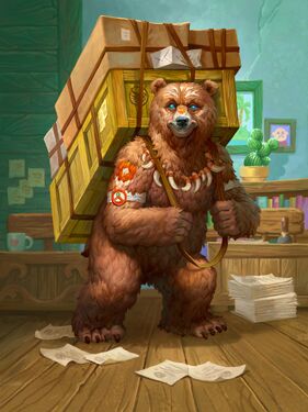 Careful Bear, full art