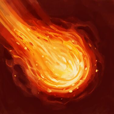 Heat-seeking Flame 3, full art