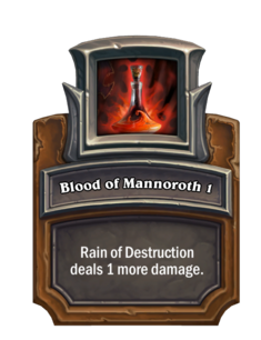 Blood of Mannoroth 1