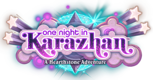 One Night in Karazhan logo.png