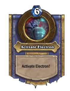 Activate Electron