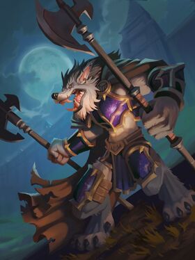 Worgen Gilneas Commander (made for The Witchwood, used for Pack Leader)