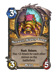 Maxwell, Mighty Steed