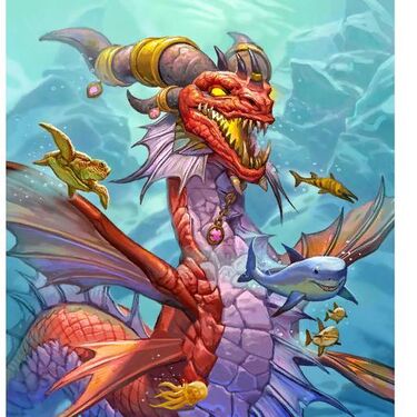 Alexstrasza, Sea Dragon Queen, full art