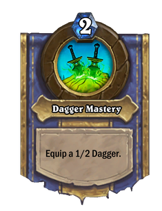 Dagger Mastery