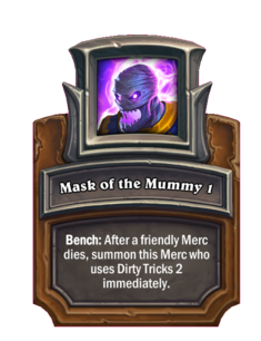 Mask of the Mummy 1