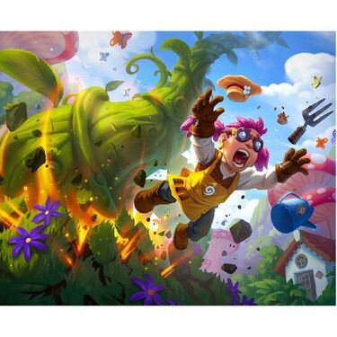 Top of the Beanstalk, full art