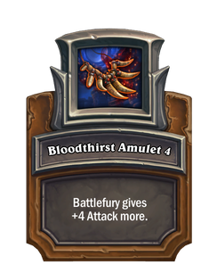 Bloodthirst Amulet {0}