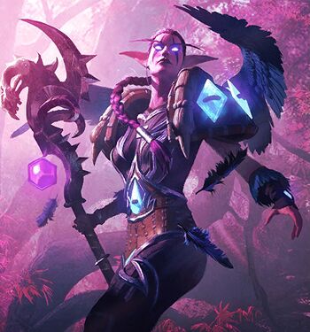 Priestess Maiev, full art