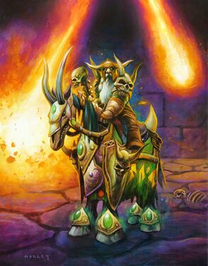 Thane Korth'azz in the WoW TCG