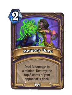 Memory Burn