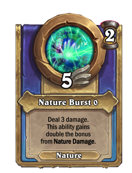 Nature Burst {0}