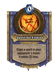 Spoil the Ending
