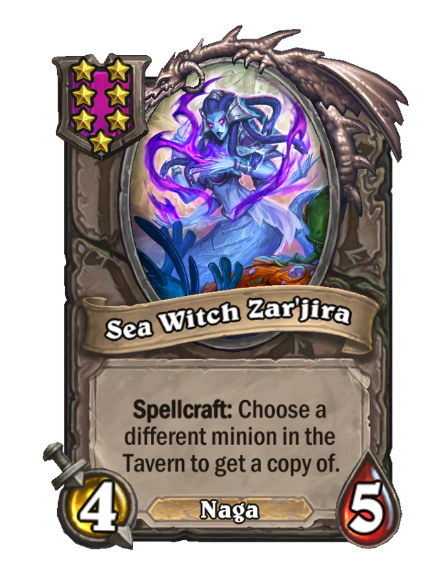 Sea Witch Zar'jira - New Hearthstone Wiki