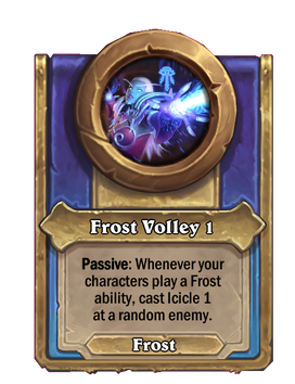 Frost Volley {0}