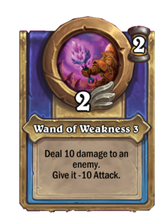 Wand of Weakness 3
