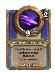 Greater Arcane Missiles 3