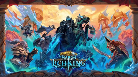 March of the Lich King key art