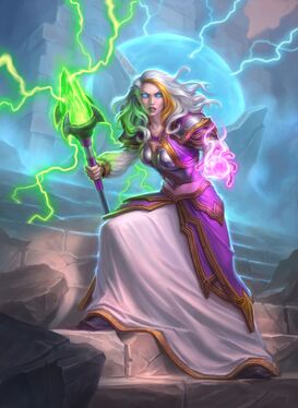 Jaina Proudmoore, full art